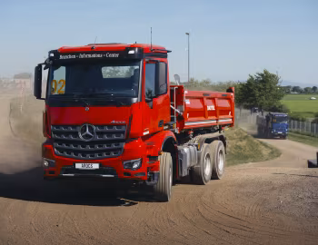 Mercedes-Benz Arocs 2651 with Dautel three-way tipper '2026