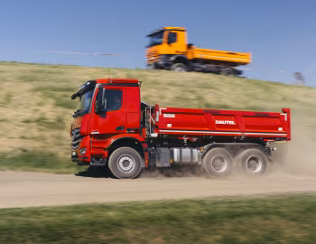 Mercedes-Benz Arocs 2651 with Dautel three-way tipper '2026