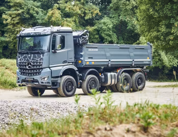 Mercedes-Benz Arocs 3251 mit Meiller Trigenius D421 Dreiseitenkipper '2025–pr.