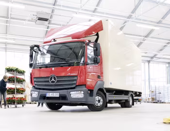 Mercedes-Benz Atego 818 mit Wilke Kofferaufbau, Inga Balke