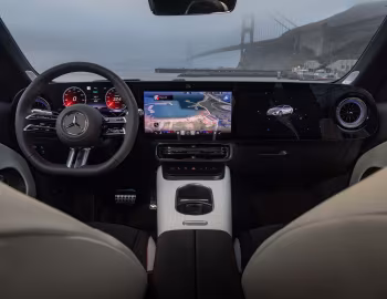 Panel frontal 2026 Mercedes-Benz CLA 250+ with EQ Technology AMG Line [North America] (C174) '2025–pr.