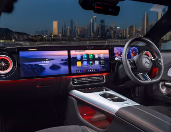 Interior Mercedes-Benz CLA 350 4MATIC electric AMG Line [Australia] (C174) '2026