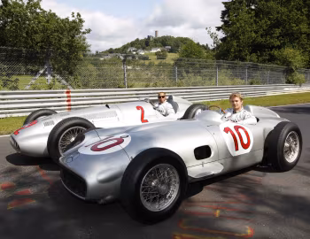 Mercedes-Benz Formula Racing Car, Lewis Hamilton, Nico Rosberg