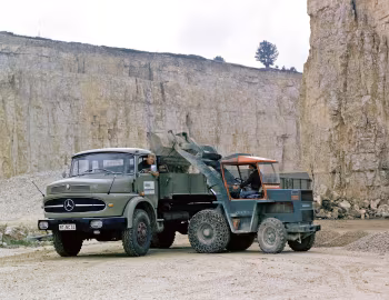 Mercedes-Benz LAK 1620 Dreiseitenkipper, Zettelmeyer Europ L500