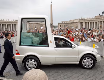 Mercedes-Benz ML 430 Popemobile, Pope John Paul II