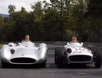 Michael Schumacher, Nico Rosberg, Mercedes-Benz W196R
