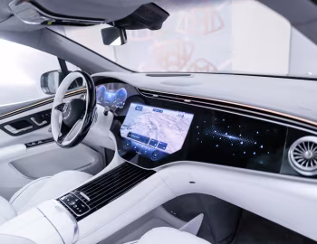 Interior Mercedes-Maybach EQS 680 SUV [Worldwide] '2023–pr.