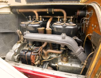 Bajo el capó Mercedes 45 HP 4-seat Tourabout '1910
