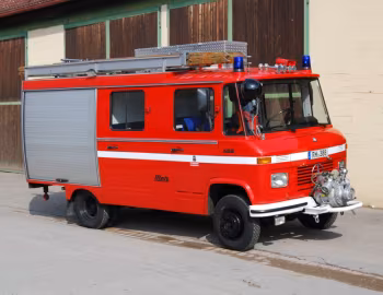 Mercedes-Benz LF 409-G Löschfahrzeug Metz LF 8 (Br.309B) '1982