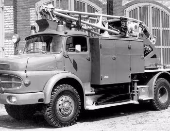 Mercedes-Benz LA 1920 Rüstkranwagen Metz RKW 10 (Br.336) '1963–67