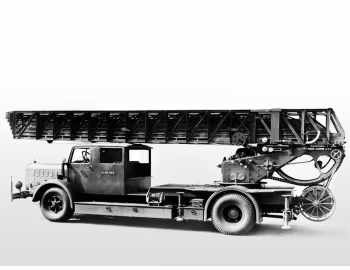 Mercedes-Benz LD 6500 Feuerwehr-Drehleiter Metz KL-46 (L 54) '1936
