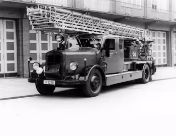 Mercedes-Benz LD 3750 Feuerwehr-Drehleiter Metz DL 26-50 (L 64) '1937