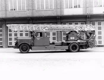Mercedes-Benz LD 3750 Feuerwehr-Drehleiter Metz DL 26-50 (L 64) '1937