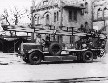 Mercedes-Benz N 5 Feuerwehr-Drehleiter Metz DL 36 '1928–31