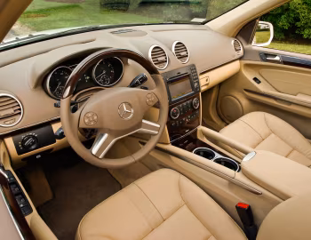 Interior 2009–11 Mercedes-Benz ML 550 [US-spec] (W164) '2008–11