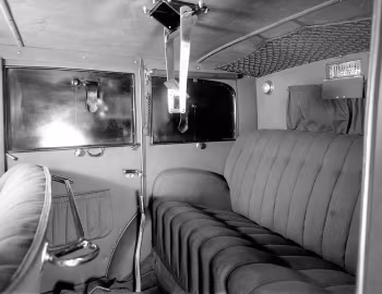 Interior Mercedes-Benz Nürburg 460 K Pullman Armored (W08) '1931