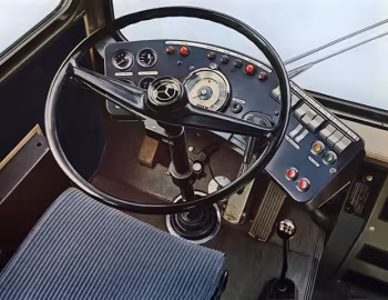 Panel frontal Mercedes-Benz O 305 Standart-Linienomnibus (Br.307) '1973–81