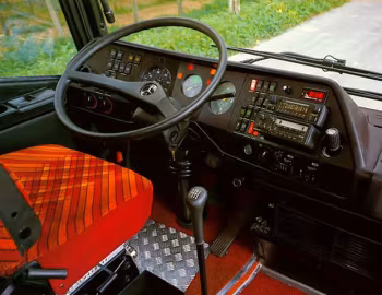 Panel frontal Mercedes-Benz O 303 Padane ZX "Prima Serie" '1982–????