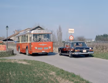 Mercedes-Benz 600, Saurer 5DUP-A Ramseier & Jenzer