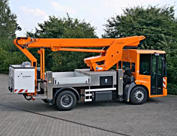Mercedes-Benz Econic 1833 L mit Hubarbeitsbühne Ruthmann-Steiger T275 (Br.957) '10.2006–13