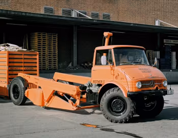 Mercedes-Benz Unimog U 90 T Triebkopf mit Ruthmann HUB-KW Hubwagenaufbau (Bm.416.133) '1969–????