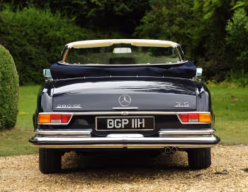 Mercedes-Benz 280 SE 3.5 Cabriolet [UK-spec] (W111) '11.1969–07.1971
