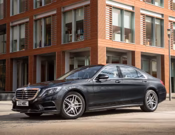 Mercedes-Benz S 500 Lang AMG Line [UK-spec] (V222) '2013–17