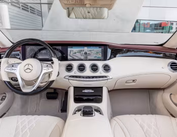 Panel frontal Mercedes-Benz S 560 Cabriolet [Worldwide] (A217) '2017–21
