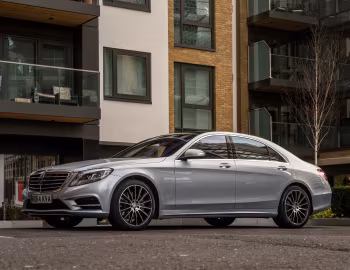 Mercedes-Benz S 500 Lang Plug-In Hybrid AMG Line [UK-spec] (V222) '2014–17