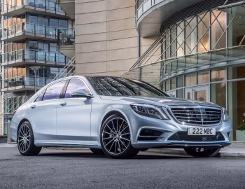 Mercedes-Benz S 500 Lang Plug-In Hybrid AMG Line [UK-spec] (V222) '2014–17