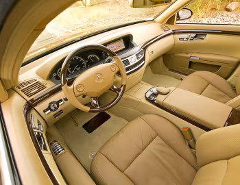 Interior 2007–09 Mercedes-Benz S 550 [North America] (W221) '2006–09