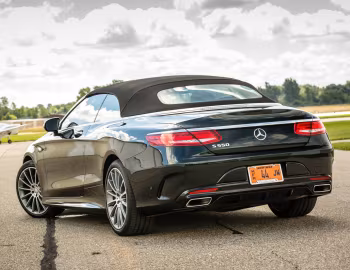 2016–17 Mercedes-Benz S 550 Cabriolet AMG Line [North America] (A217) '2015–17