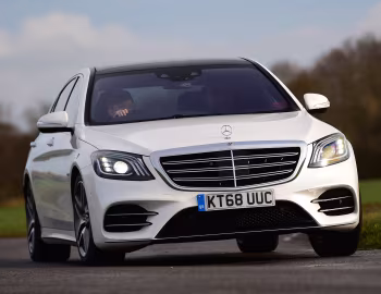 Mercedes-Benz S 560 e Lang AMG Line [UK-spec] (V222) '2017–20