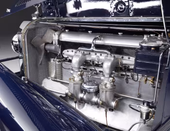 Bajo el capó Mercedes-Benz 710 SS Roadster by Abbey [UK-spec] '1936