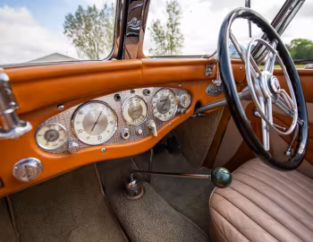 Front Panel Mercedes-Benz 500K Cabriolet von Saoutchik (123696) '1935