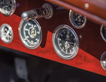 Dashboard Mercedes-Benz 680 S Torpedo Roadster von Saoutchik (#35949) '1928