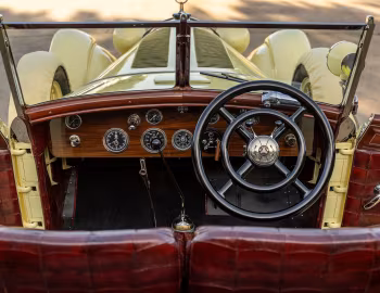 Panel frontal Mercedes-Benz 680 S Torpedo Roadster von Saoutchik (#35903) '1928