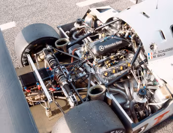 Bajo el capó Sauber Mercedes-Benz C11 '1990–91