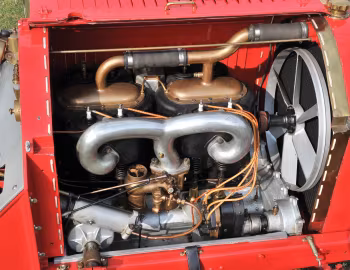 Bajo el capó Mercedes Simplex 60 HP Speedster Tribute '1905