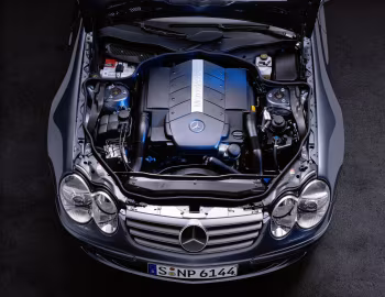Bajo el capó Mercedes-Benz SL 500 [Worldwide] (R230) '2001–05