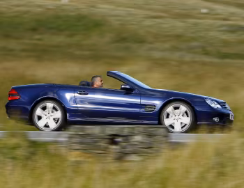 Mercedes-Benz SL 500 Sports Package [UK-spec] (R230) '2005–08