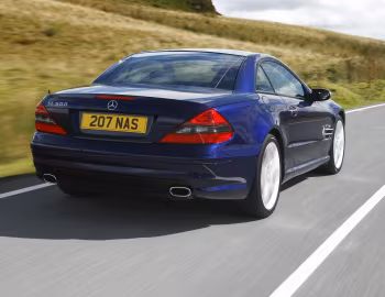 Mercedes-Benz SL 500 Sports Package [UK-spec] (R230) '2005–08