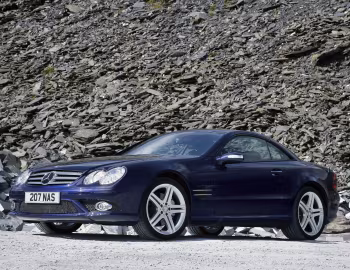 Mercedes-Benz SL 500 Sports Package [UK-spec] (R230) '2005–08