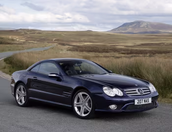 Mercedes-Benz SL 500 Sports Package [UK-spec] (R230) '2005–08