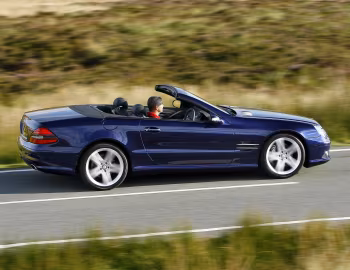 Mercedes-Benz SL 500 Sports Package [UK-spec] (R230) '2005–08