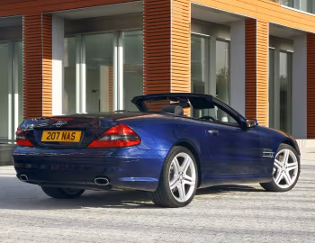Mercedes-Benz SL 500 Sports Package [UK-spec] (R230) '2005–08