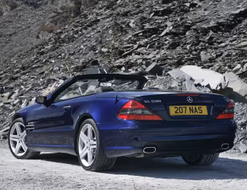 Mercedes-Benz SL 500 Sports Package [UK-spec] (R230) '2005–08