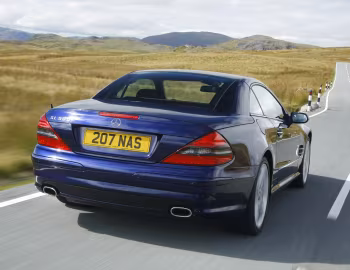 Mercedes-Benz SL 500 Sports Package [UK-spec] (R230) '2005–08