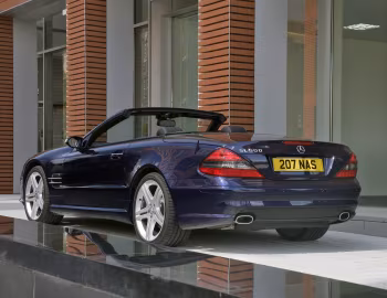 Mercedes-Benz SL 500 Sports Package [UK-spec] (R230) '2005–08