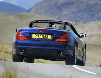 Mercedes-Benz SL 500 Sports Package [UK-spec] (R230) '2005–08